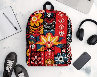 Backpack African Print, Celebration print