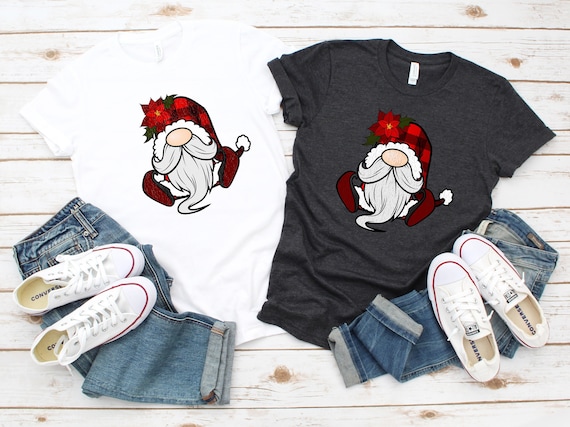 Happy Birthday Gnome Plaid T Shirt Cute Party Gifts Happy Birthday Gnome Plaid T Shirt Cute Party Gifts