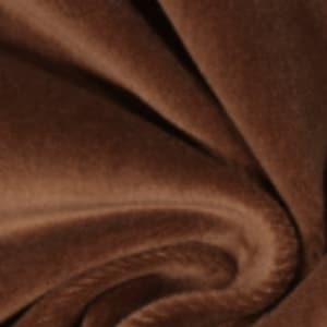 Brown velvet covers