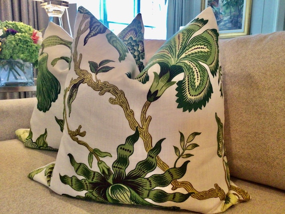 Schumacher pillow covers cheap