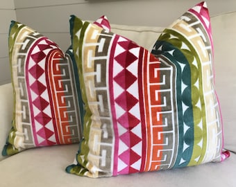 jonathan adler monogram pillow