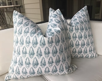 Fundas de almohada Ariel con la imagen “AGAVE” de Lacefield Designs