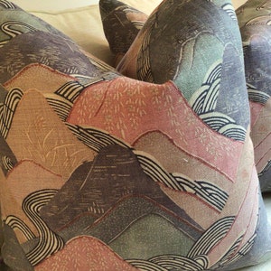 Kelly Wearstler Edo Pillow cover In Opal