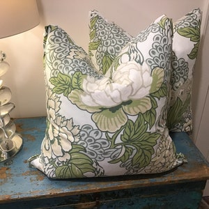 Thibaut Honshu Cover in Robins Egg with French pleat