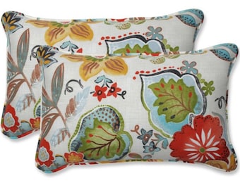 Self welt or contrasting welt or flange added to any pillow - Pillow Upgrade or Contrasting Piping on your pillow