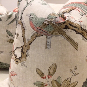 Anna French for Thibaut “Villeneuve” in Coral on Flax cover