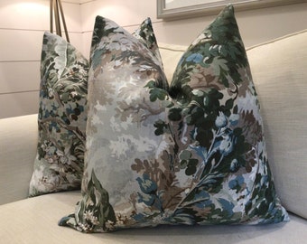 Cowtan and Tout “Rutland“ in Verdure Pillow Covers