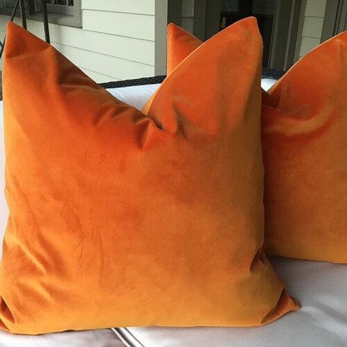 Sapphire Blue Velvetfront and Back Covers Etsy