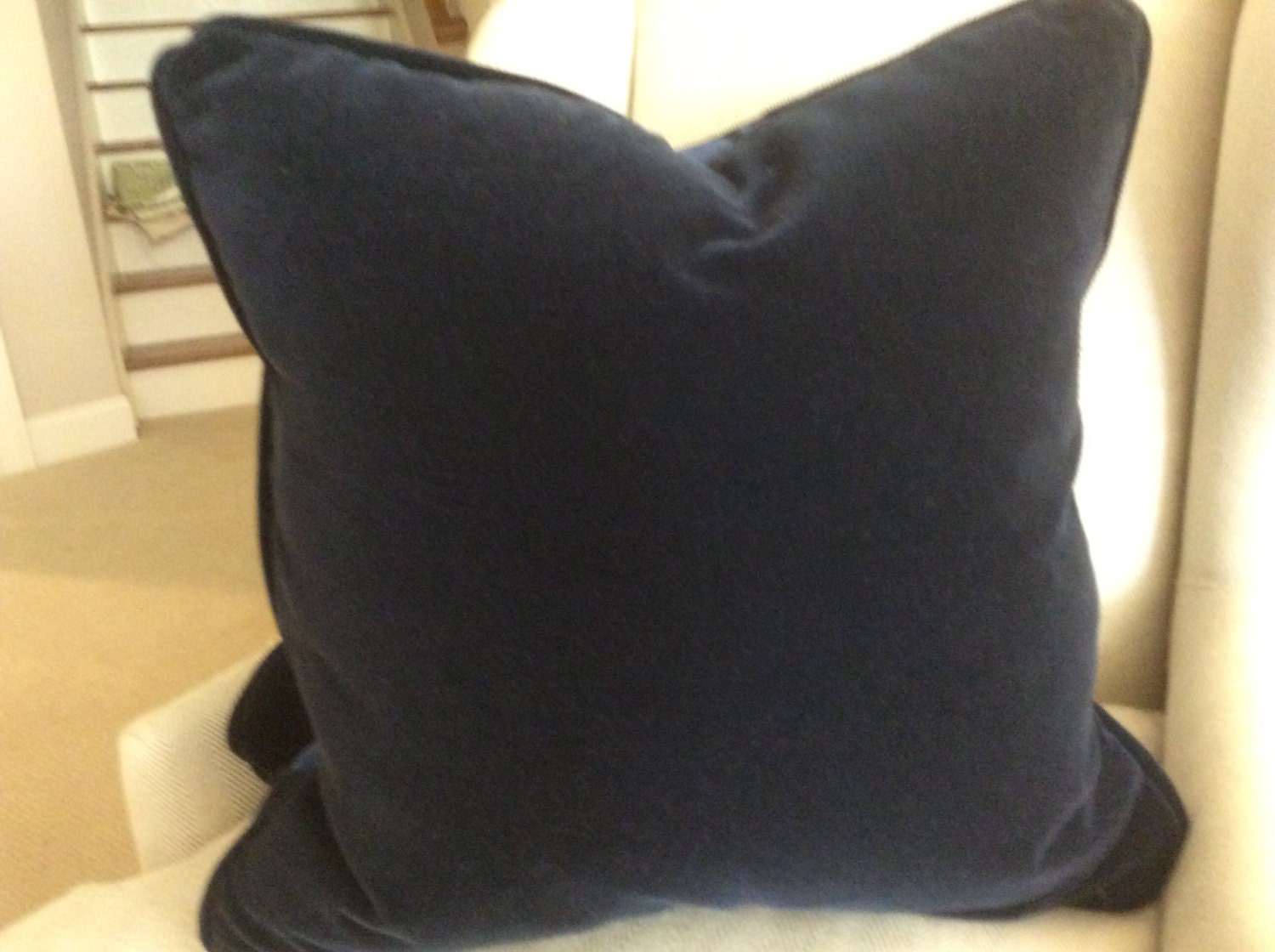 Ralph Lauren Pillow Cover in Slateford Imperial Blue Tartan Etsy