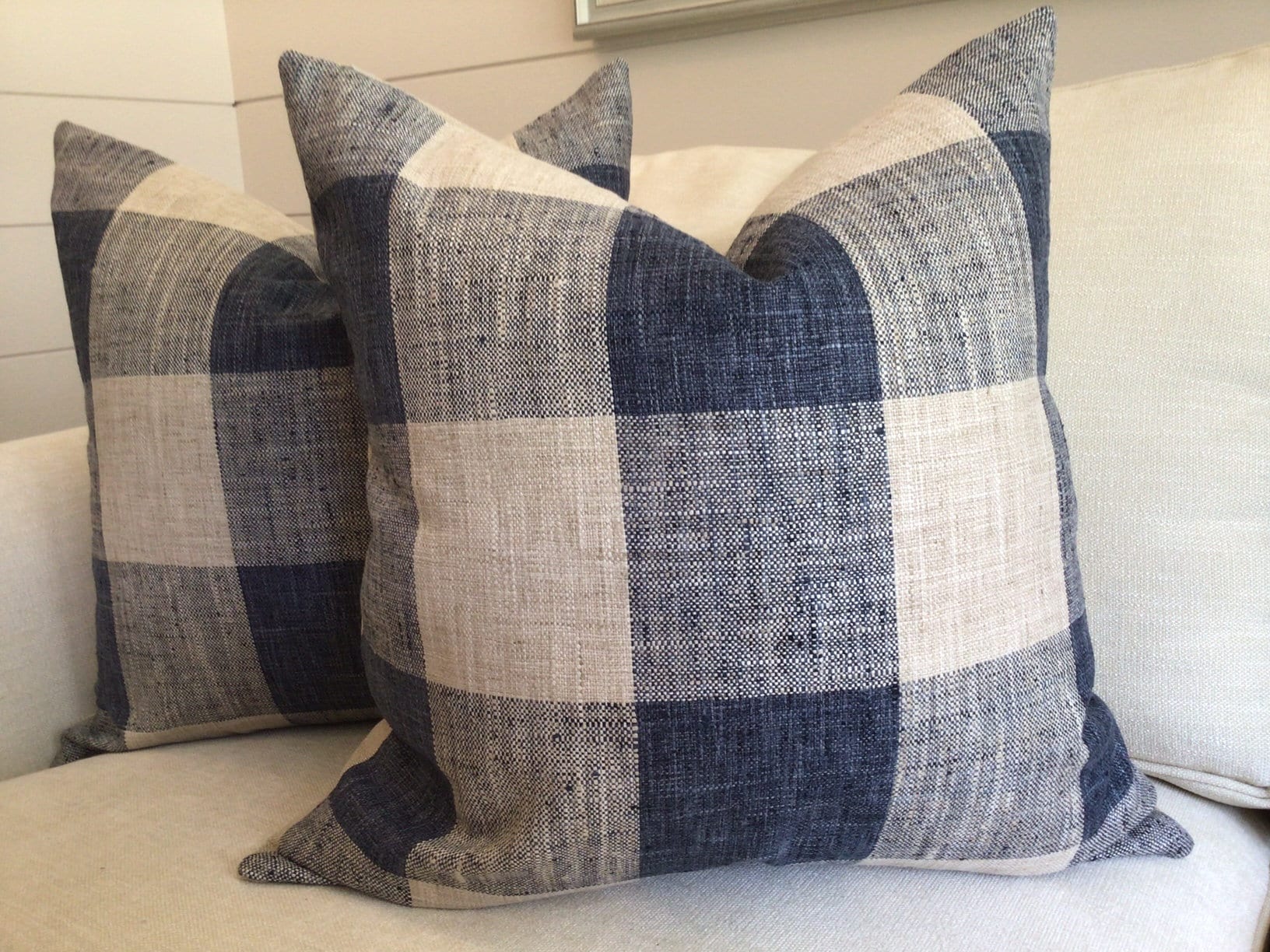 Buffalo Check Pillow Etsy UK