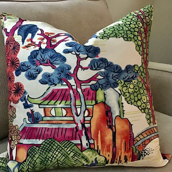 Asian Pillow Etsy