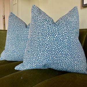 Thibaut &quot;FAWN&quot; in Lake Pillow Covers