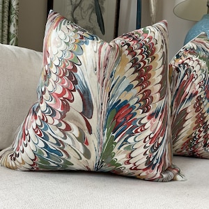 Lee Jofa &quot; Taplow&quot; In Spice and Leaf  Pillow Covers