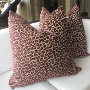 Colefax and Fowler  Raised Velvet, Amethyst, taupe Velvet Backing
