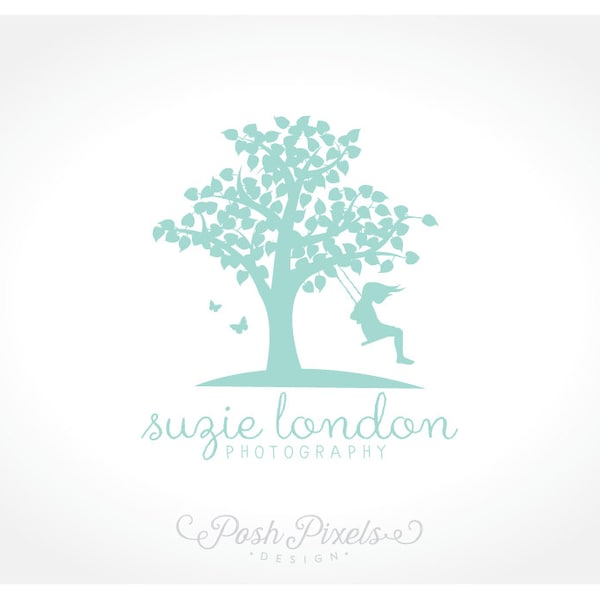 Logo Design, Tree Logo, Child Logo, Photography Logo, Business Branding