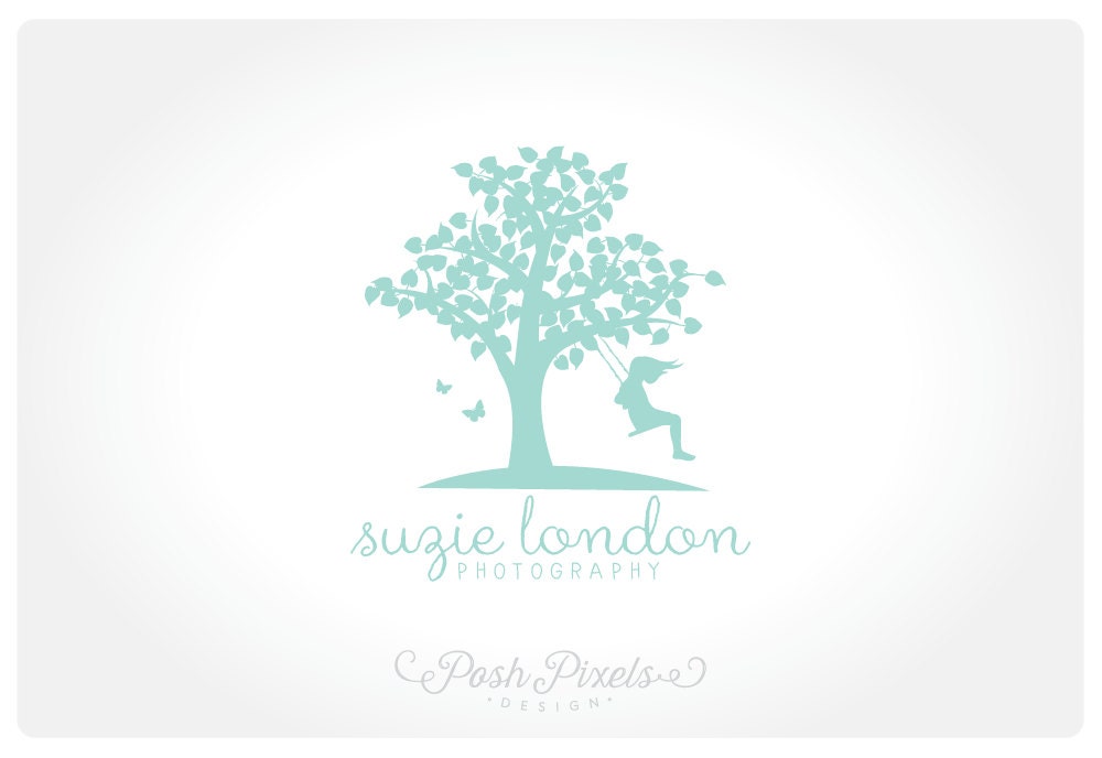 Logo Design Baum Logo Kind Logo Fotografie Logo Business Etsy