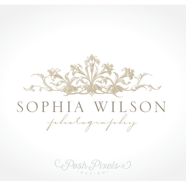 Logo Design, Elegant Logo, Luxury Logo, Photography Logo, Business Branding