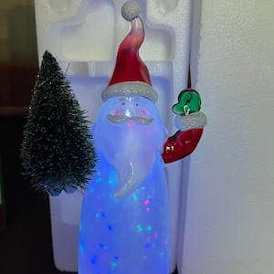 Christmas tree glitter lava lamp outlet