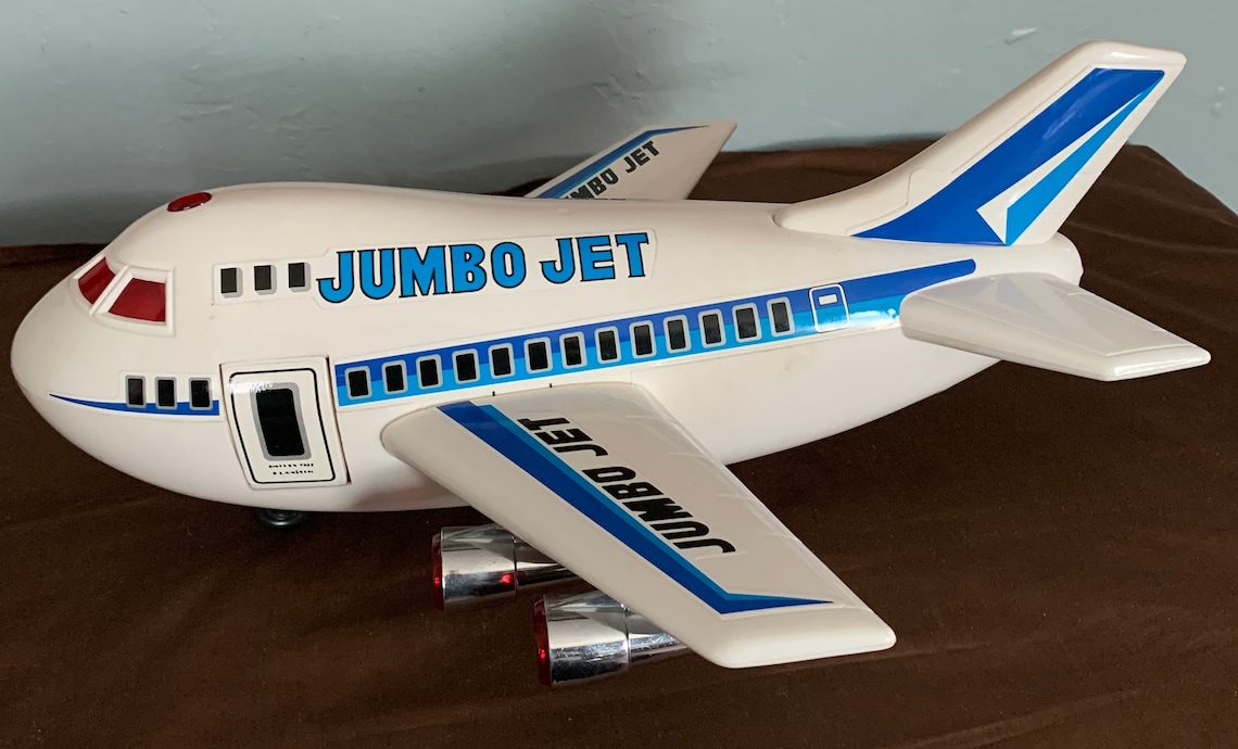 VTG 1988 18 Jumbo Jet 747 Airplane Toy Aircraft Airplane | Etsy