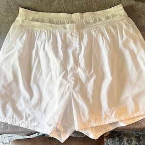 Puede incluir: Dos pares de calzoncillos de algodón blanco.