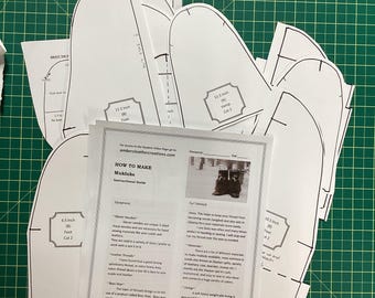 Digital PDF Mukluk Pattern 11.5 Inches