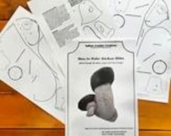 Patrón de mitón de Alaska en PDF, tamaño adulto extra grande (9-10 pulgadas)