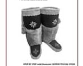 PDF Digital Mukluk Pattern Book (11 X 17 Paper)