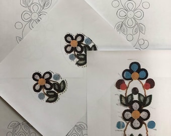 Digital PDF Mukluk or Storybook Bead Pattern