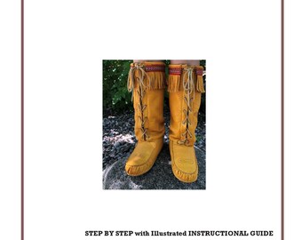 PDF Digital Voyager Mukluk Online Instructional Videos and pattern (11X17 paper)
