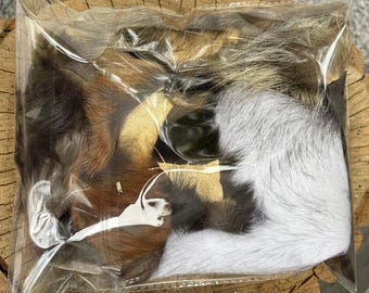Approximately 0.5pound of remnant fur pieces