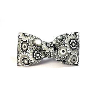 The ‘Enchanted Medallions” dog bow tie, cat bow tie, grey, collar accessories, elastic, summer, trendy bow tie, modern, boy collar accessory