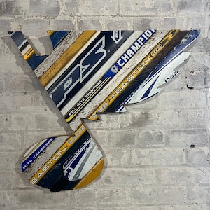 St. Louis Blues Flag 3 Plank Sign - Sports Unlimited