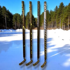 Hockey Stick Putter | Upcycled Hockey Sticks | New Putter Head | Adult Unisex, Right/Left Handed | Handmade in Minnesota | SHIPS 2-3 DAYS