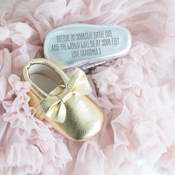 personalized baby booties