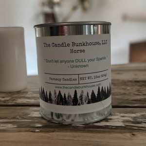 16oz Paint Can Candles | Fall Candles | Candle | Gift for her | Vintage Candle | Home Decor |