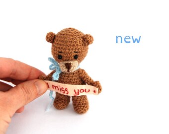 Amigurumi Animals Tiny Crochet Dolls Soft Par Tinyworldbycrochandi