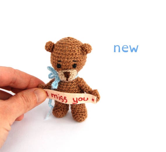 personalized i miss you teddy bear