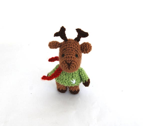 small stuffed reindeer