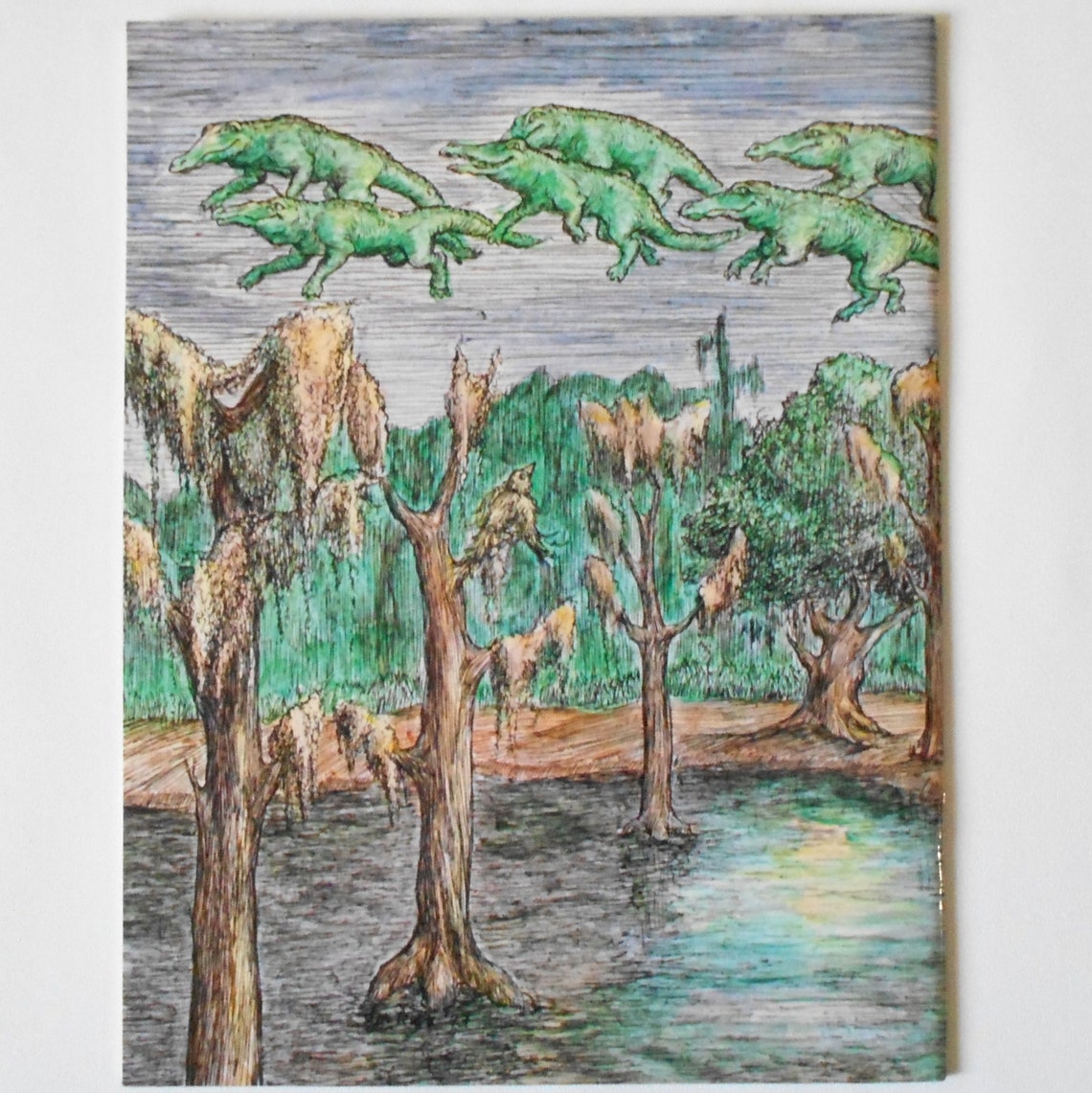 Cajun Night Before Christmas Coloring Book 1983 Illustrated By | Etsy