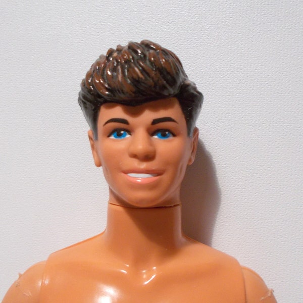Barbie & The Rockers Derek Male Doll 80s Rock Band Molded Hair Vintage Fashion Doll