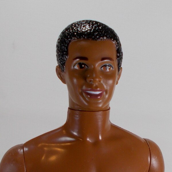 Vintage Ken African American Brad Steven 80s Barbie Friend Male Doll