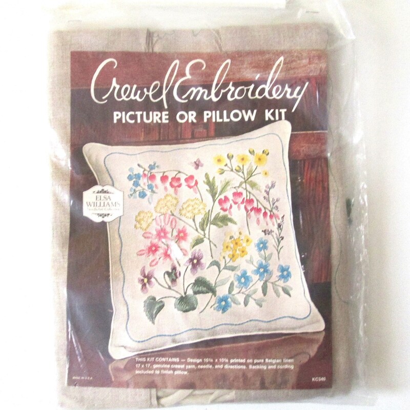 Crewel Embroidery Kits - Etsy