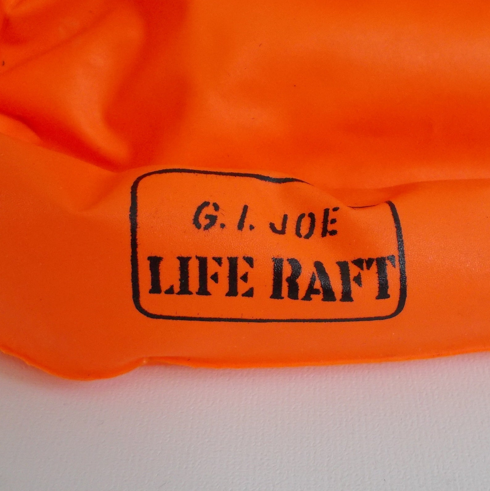 gi joe inflatable raft