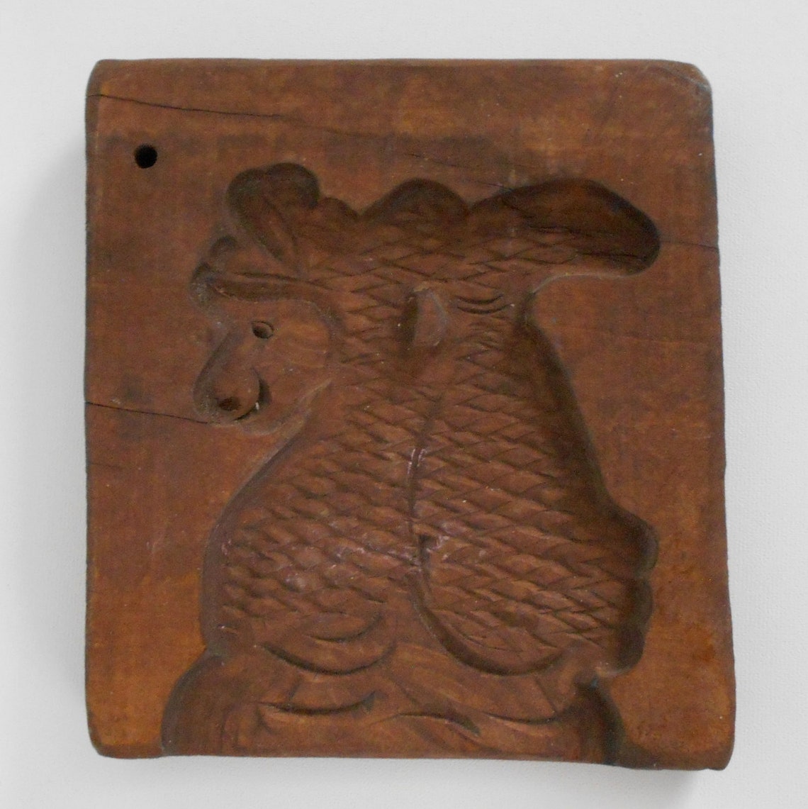 Wood Animal Cookie Mold Maybe Sea Monster or Dragon Vintage Etsy