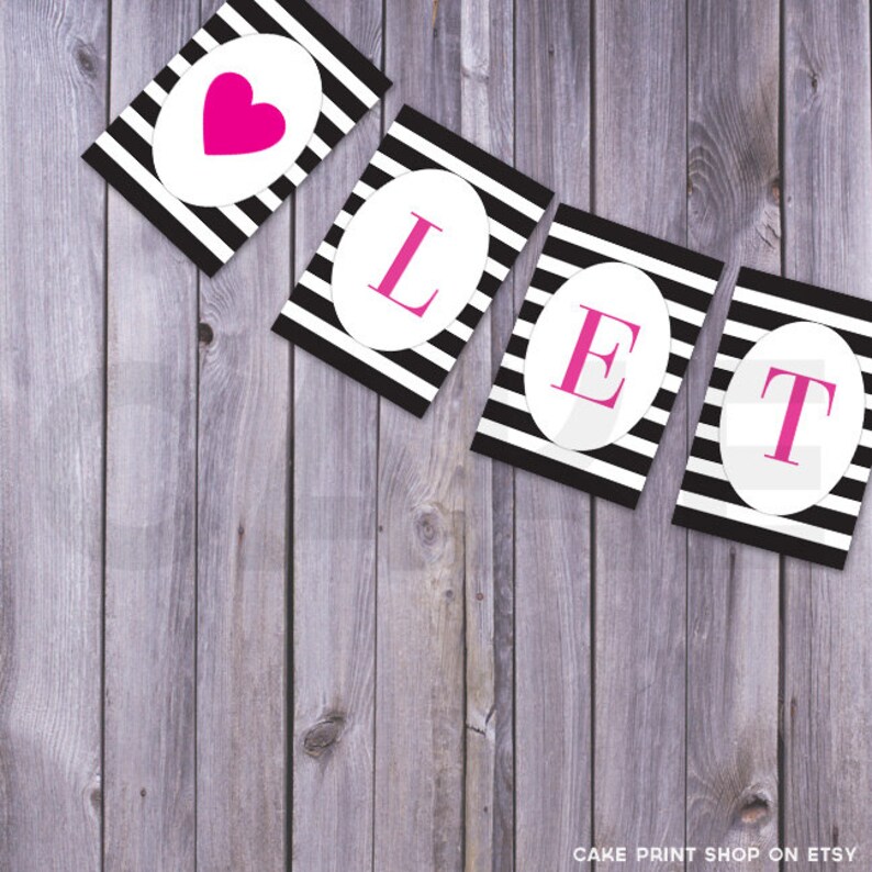 Printable Bachelorette party banner bachelorette party | Etsy