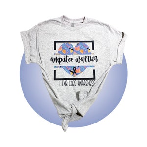 Amputee Shirts Youth and Adult Sizes, Gifts for Amputees, Limb Loss Awareness Shirts, T-shirts about amputation, Amputee Humor, Amputee Gift