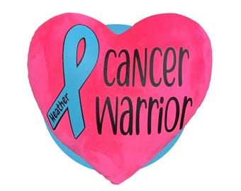 Cancer Surgery Pillows - Personalized Breast Cancer Plush Pillow - Cancer Survivor Gifts - Breast Cancer Surgery Recovery Pillow by Kikili