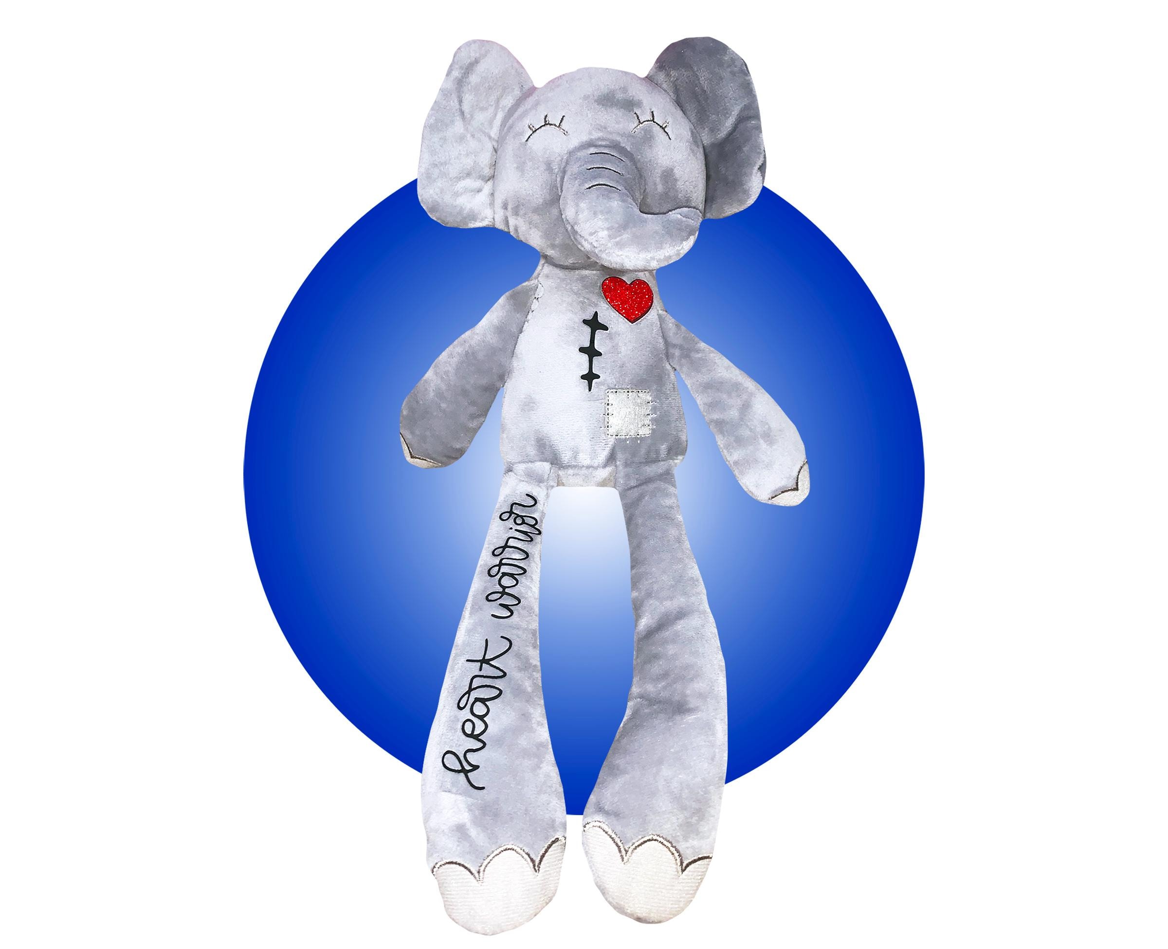 Peluche Elefantino Rosa Con Fiocco E Gonna – Morbido Giocattolo Per Bambina – Regalo Natale Compleanno - 3