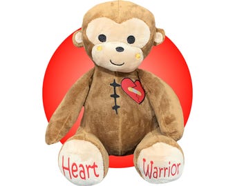 Heart Surgery Gifts for Kids - Gifts for Heart Warrior - Gift Wrapped - Baby Heart Surgery Gift - Scar Buddy Open Heart Surgery - 1 in 100