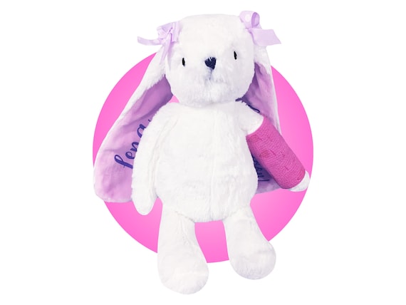 Get Well Soon Superhero Bear - 8 Inch Plush With Broken Arm Bandage For Kids Recovery